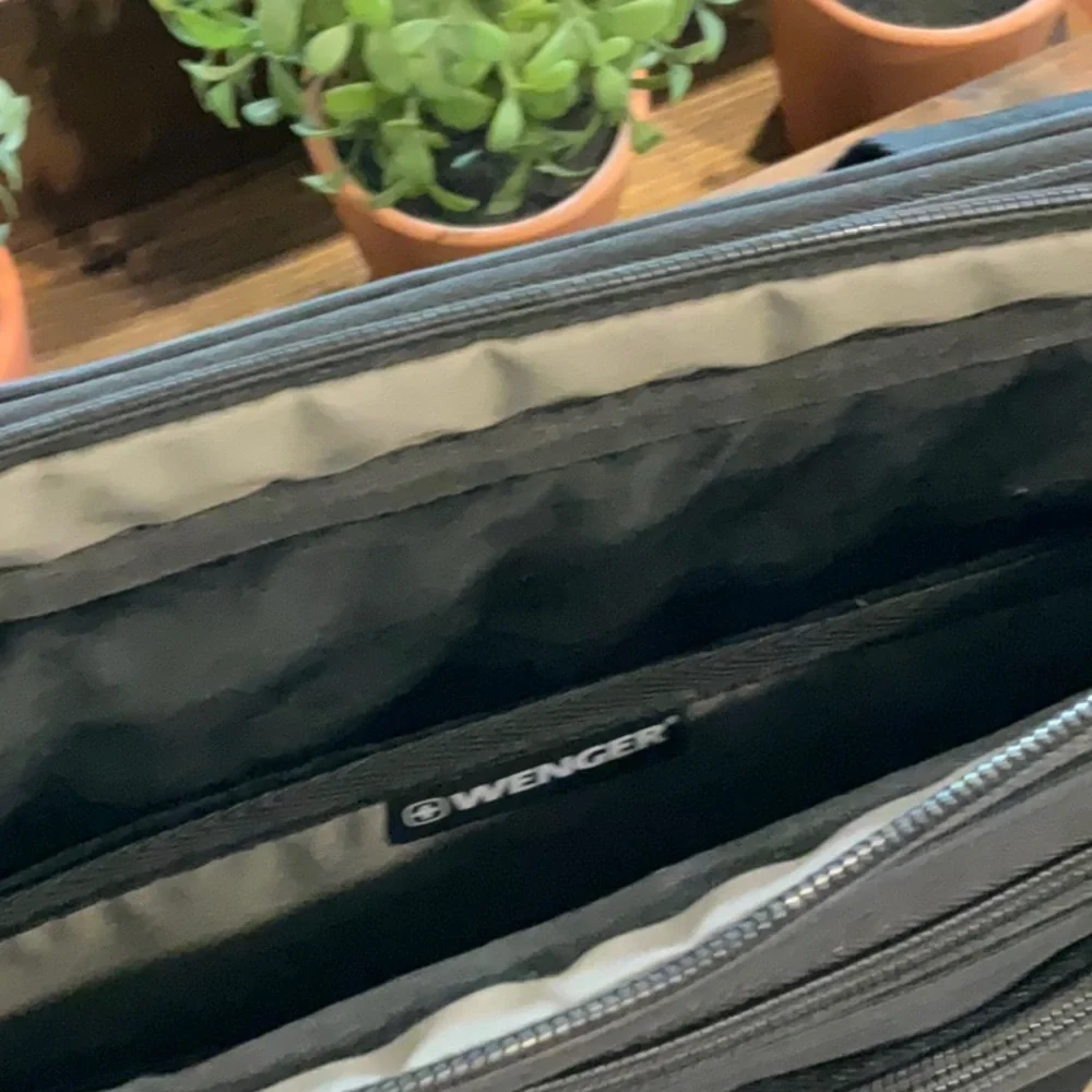 Wenger Black Professional Laptop Bag with Durable Design